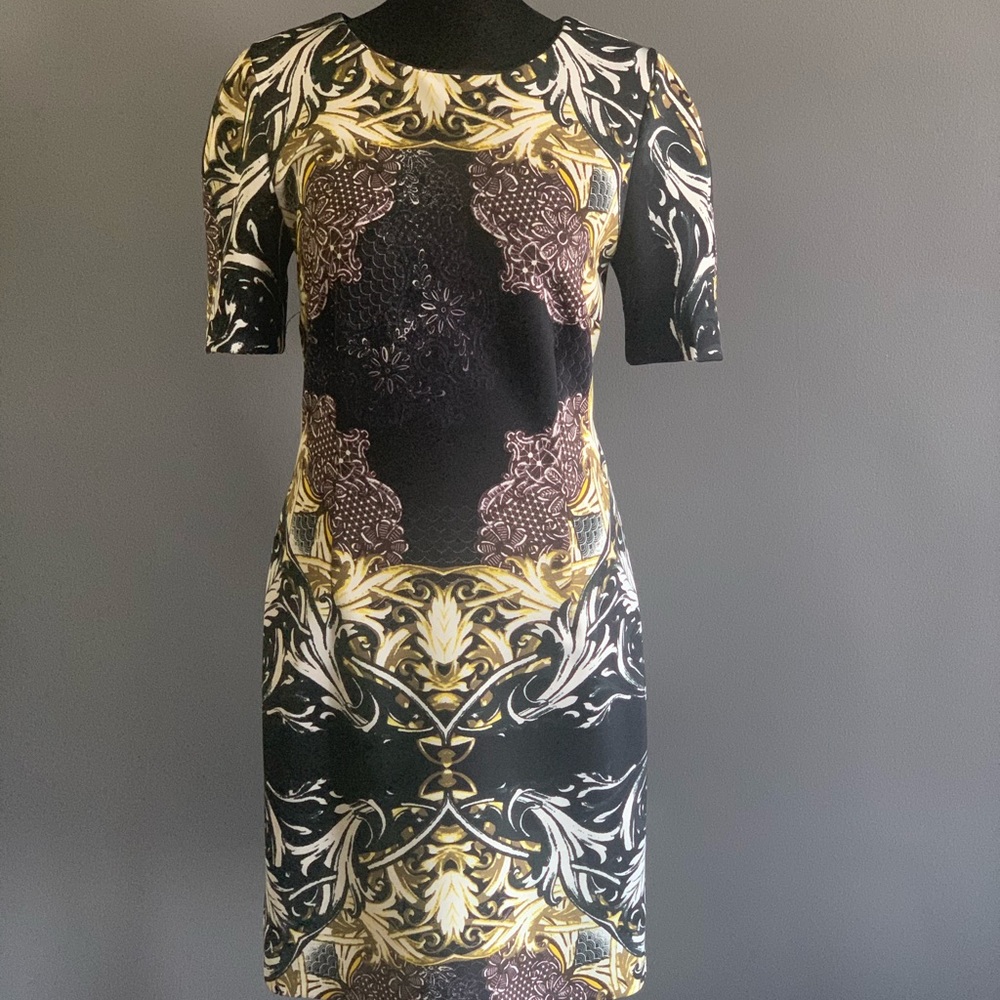 Walter Baker Sheath Dress with Full Back Zip